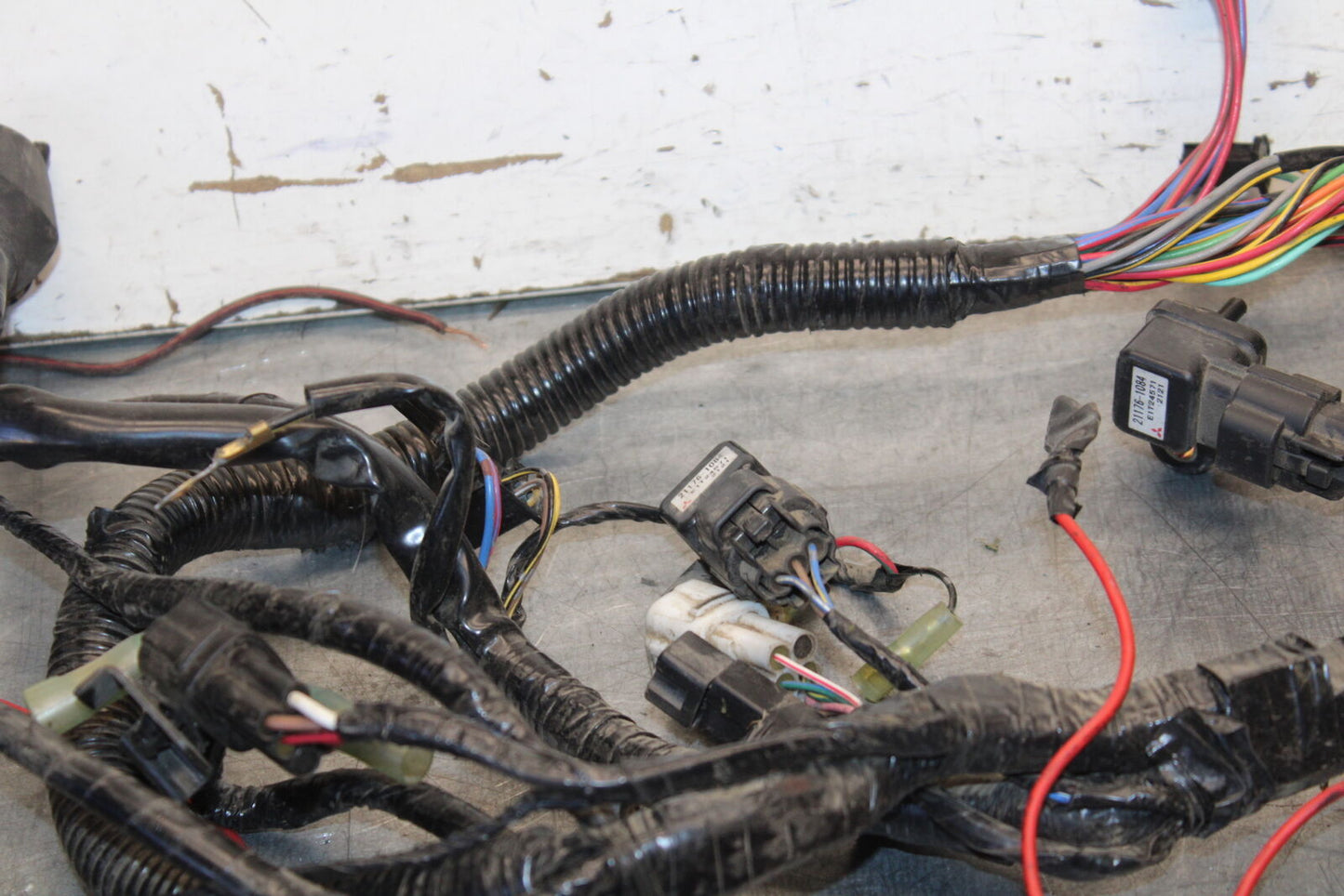 98-03 KAWASAKI VULCAN 1500L MAIN ENGINE WIRING HARNESS MOTOR WIRE LOOM BB678
