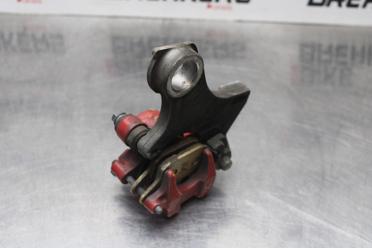 03-05 YAMAHA YZF R6 REAR BACK BRAKE CALIPER W MOUNT BRACKET BB793