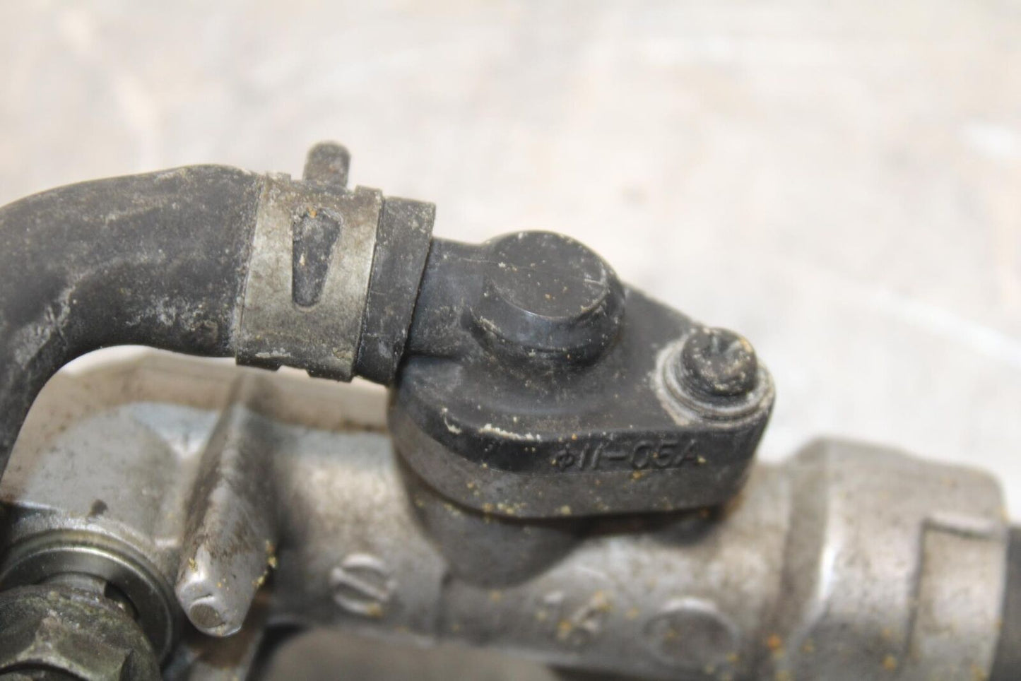 2003 Suzuki SV1000S REAR BACK BRAKE MASTER CYLINDER W RESERVOIR BB85