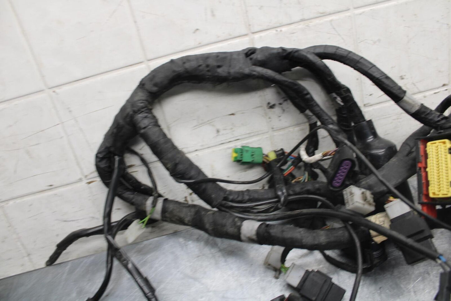 2009 Aprilia Shiver 750 SL750 MAIN ENGINE WIRING HARNESS MOTOR WIRE LOOM BB506