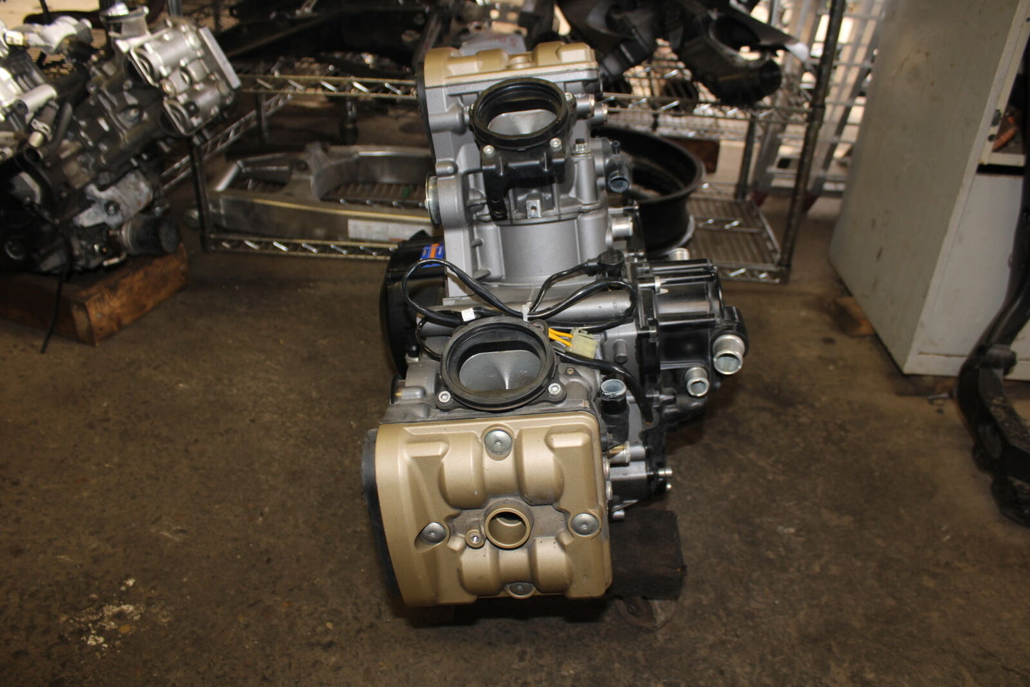 12-13 DUCATI STREETFIGHTER 848 ENGINE MOTOR BB705