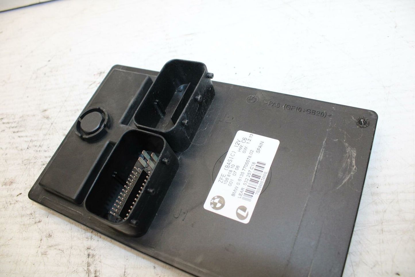 06-12 BMW F800ST ECU COMPUTER CONTROLLER UNIT BLACK BOX ECM