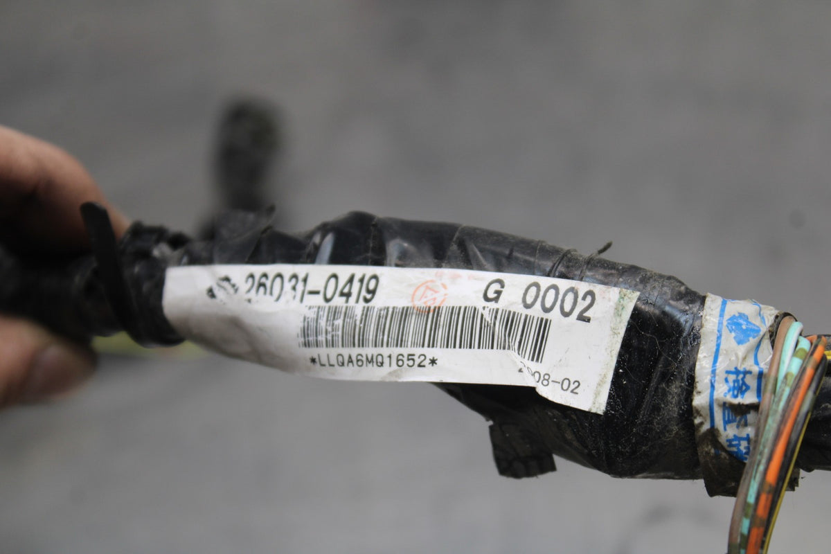 08 KAWASAKI NINJA 650 EX650 MAIN ENGINE WIRING HARNESS MOTOR WIRE LOOM BB797