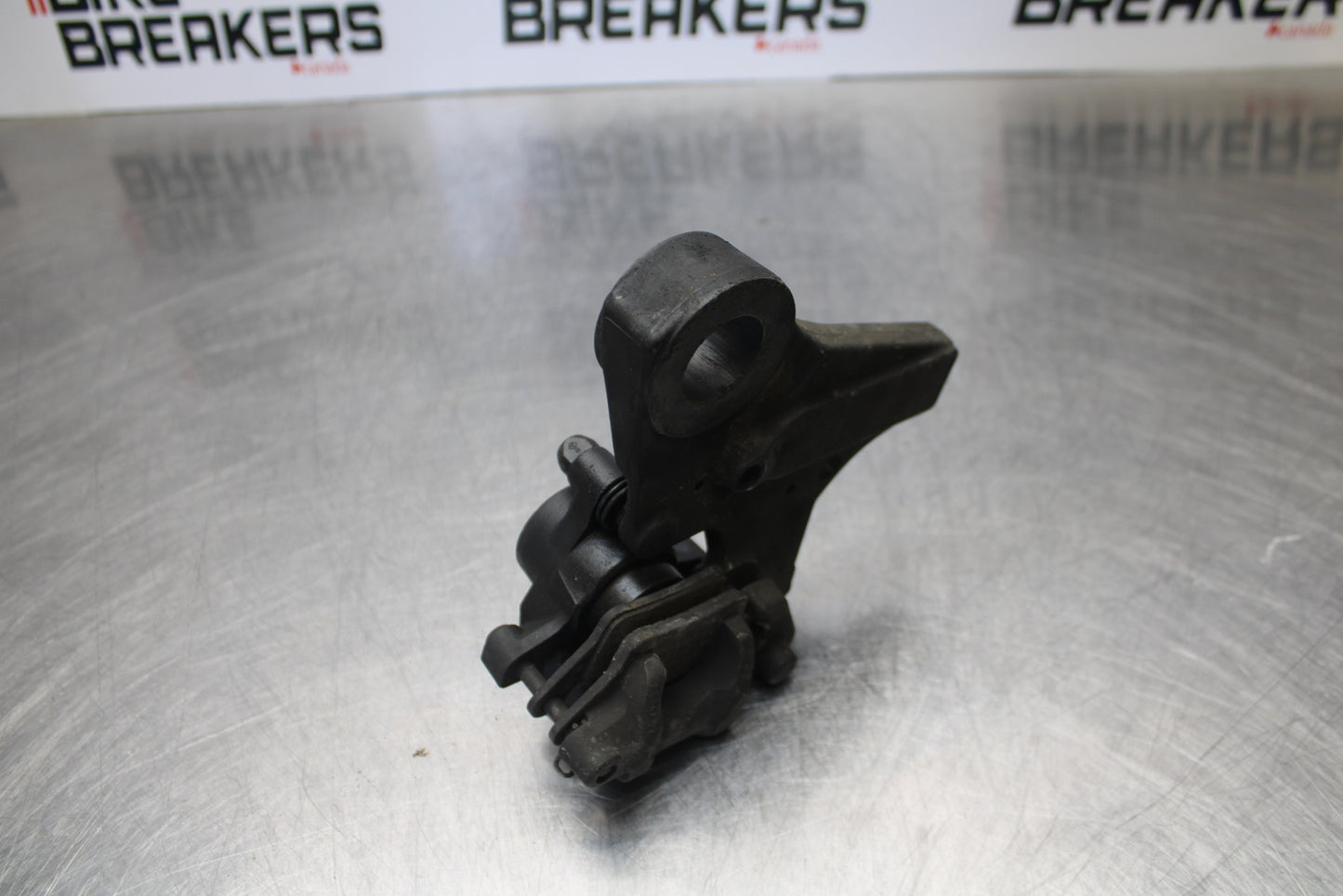 10-11 BMW S1000RR REAR BACK BRAKE CALIPER W MOUNT BRACKET BB168