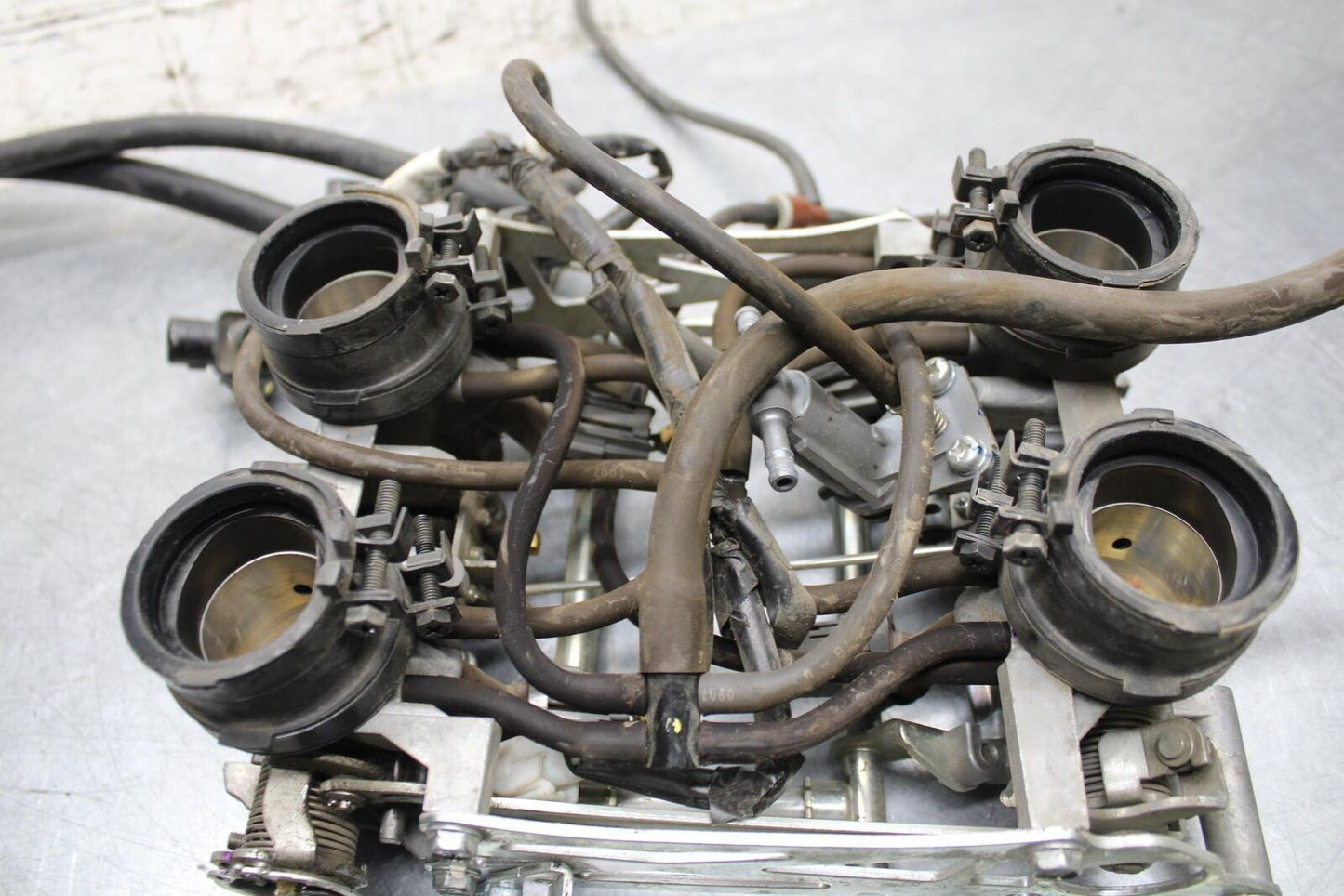 2008 Honda Interceptor 800 VFR800A ABS FUEL INJECTORS / THROTTLE BODIES BB566