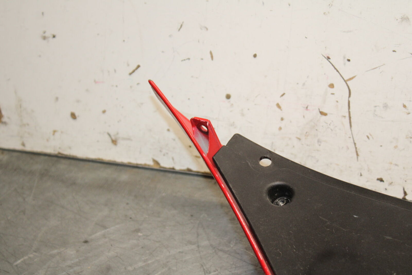 08-13 DUCATI 848 EVO RIGHT LOWER MID UPPER SIDE FAIRING COWL BB667