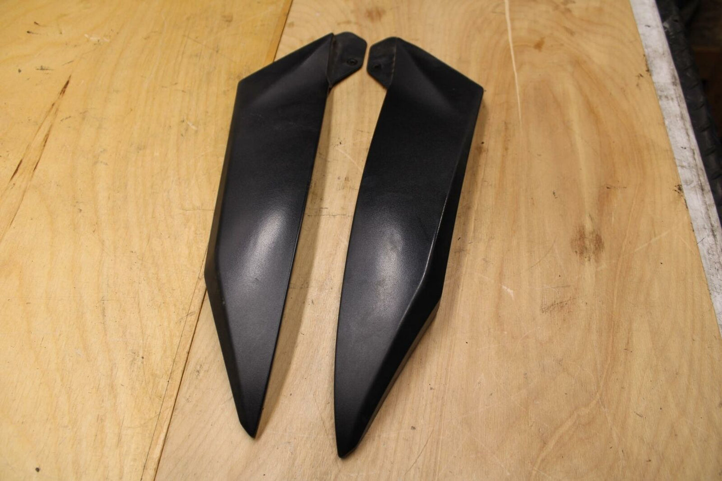 02-03 YAMAHA YZF R1 5PW RIGHT LEFT GAS FUEL TANK PANELS COVERS TRIM SET BB313