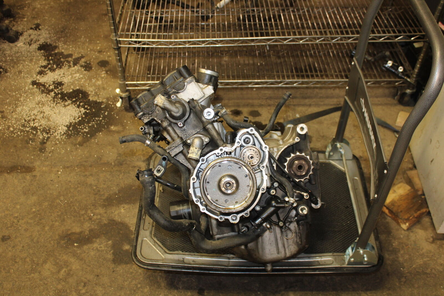 03-04 TRIUMPH DAYTONA 600 ENGINE MOTOR BB745