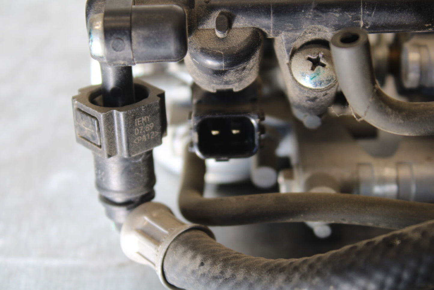 07-08 TRIUMPH DAYTONA 675 MAIN FUEL INJECTORS / THROTTLE BODIES T1240478 BB685