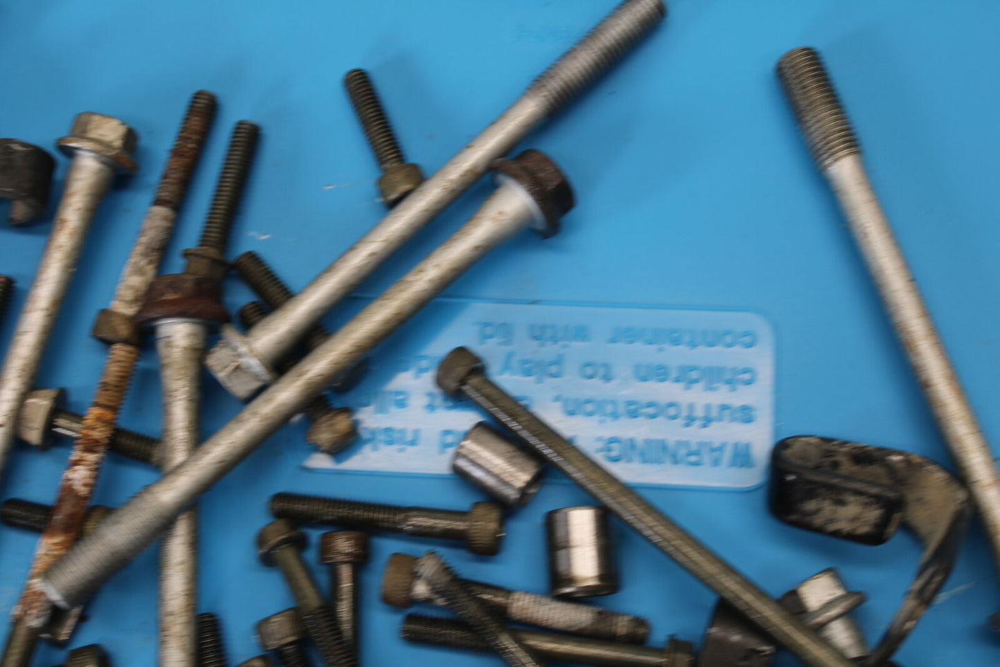01-05 YAMAHA RAPTOR 660R ENGINE MOUNTING BOLTS HARDWARE MOTOR SCREWS BB695