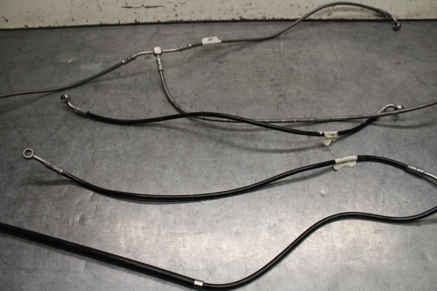 21-24 KTM 890 ADVENTURE R FRONT & REAR BACK BRAKE HOSE FLUID LINE SET BB723