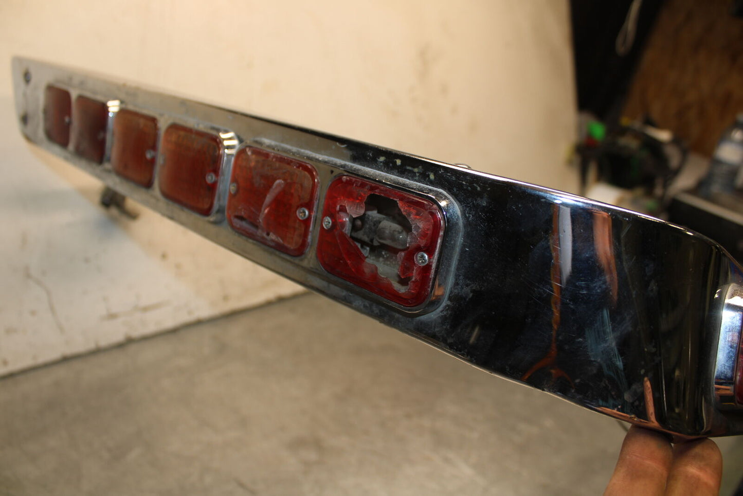 93-00 HONDA GOLDWING 1500 GL1500SE REAR BUMPER BACK BUMPER BB700