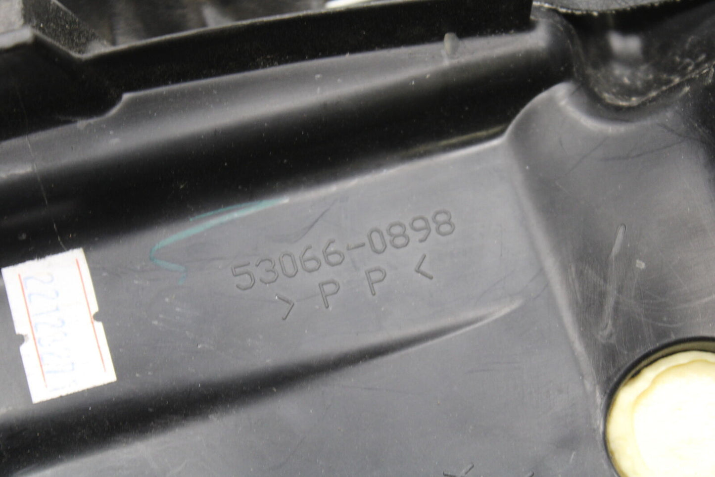 24 KAWASAKI NINJA 500 ABS REAR BACK PASSENGER SEAT PAD SADDLE PILLION BB744