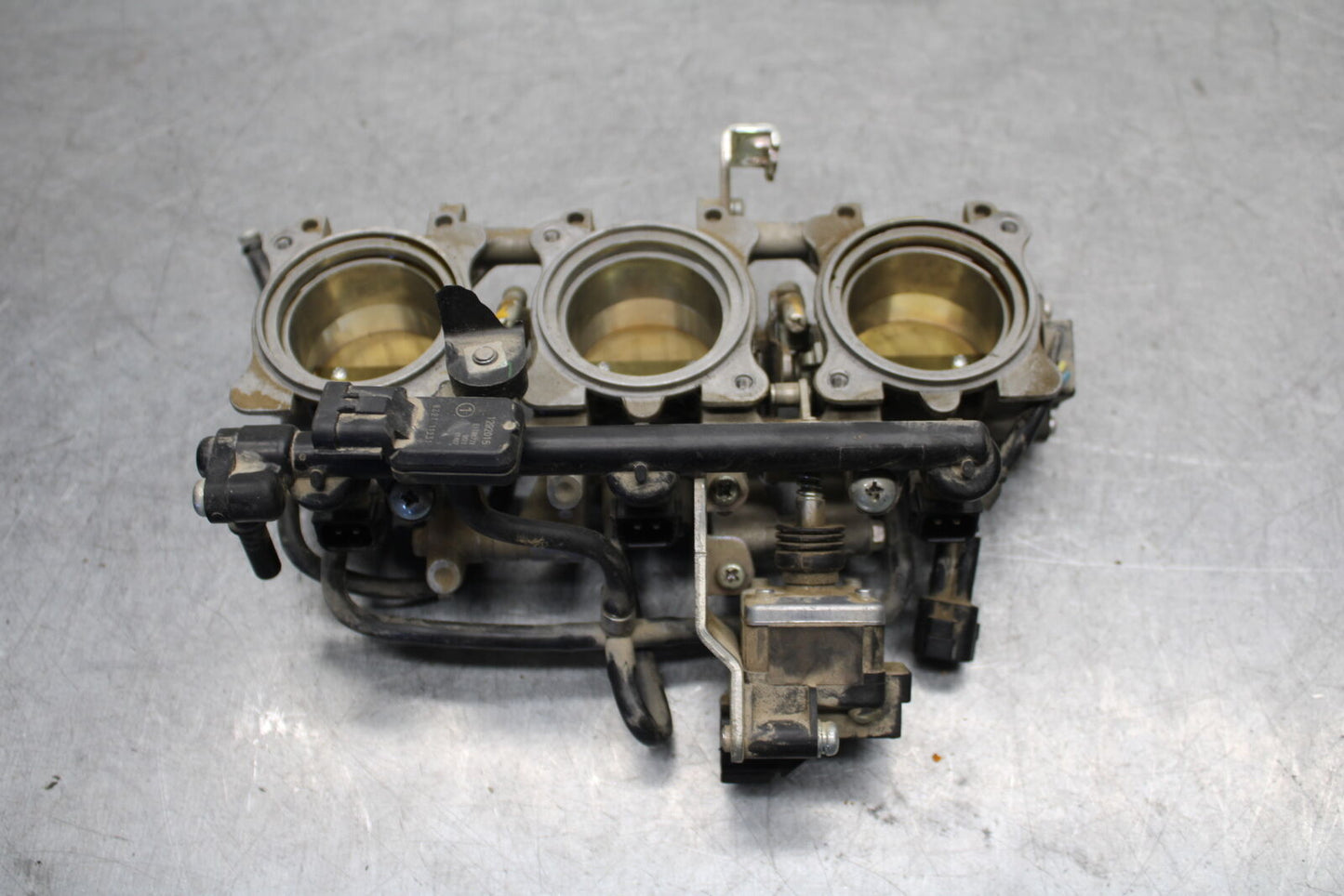 09-11 TRIUMPH DAYTONA 675 MAIN FUEL INJECTORS / THROTTLE BODIES BB652