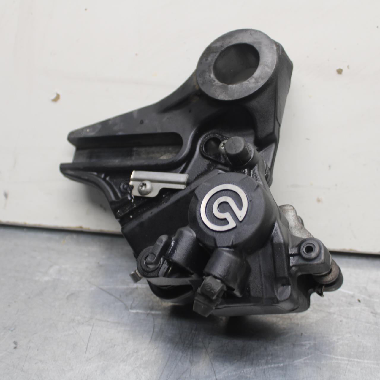 2016 BMW S1000R ABS REAR BACK BRAKE CALIPER W MOUNT BRACKET BB604