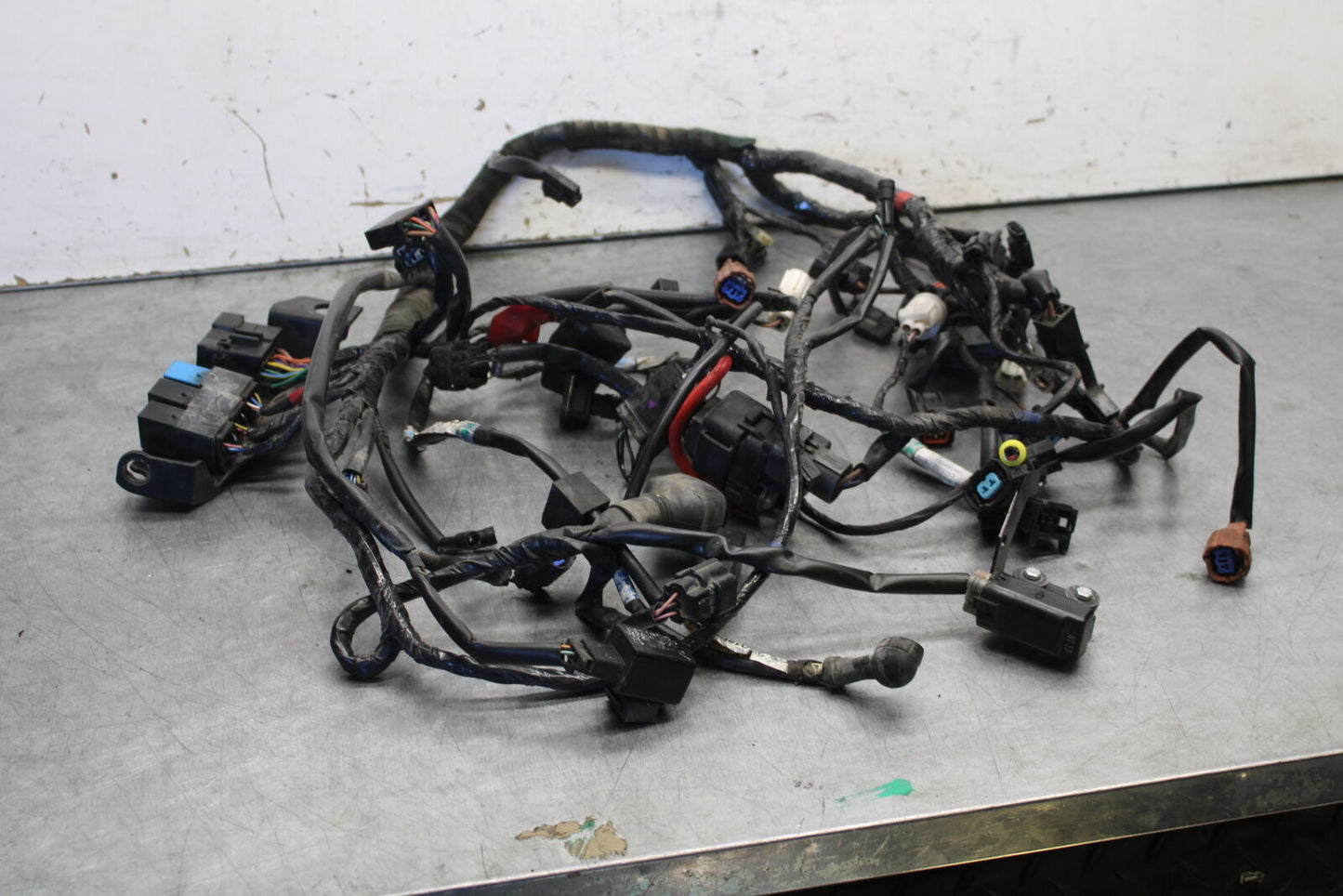 07-08 TRIUMPH DAYTONA 675 MAIN ENGINE WIRING HARNESS WIRE LOOM T2501656 BB685