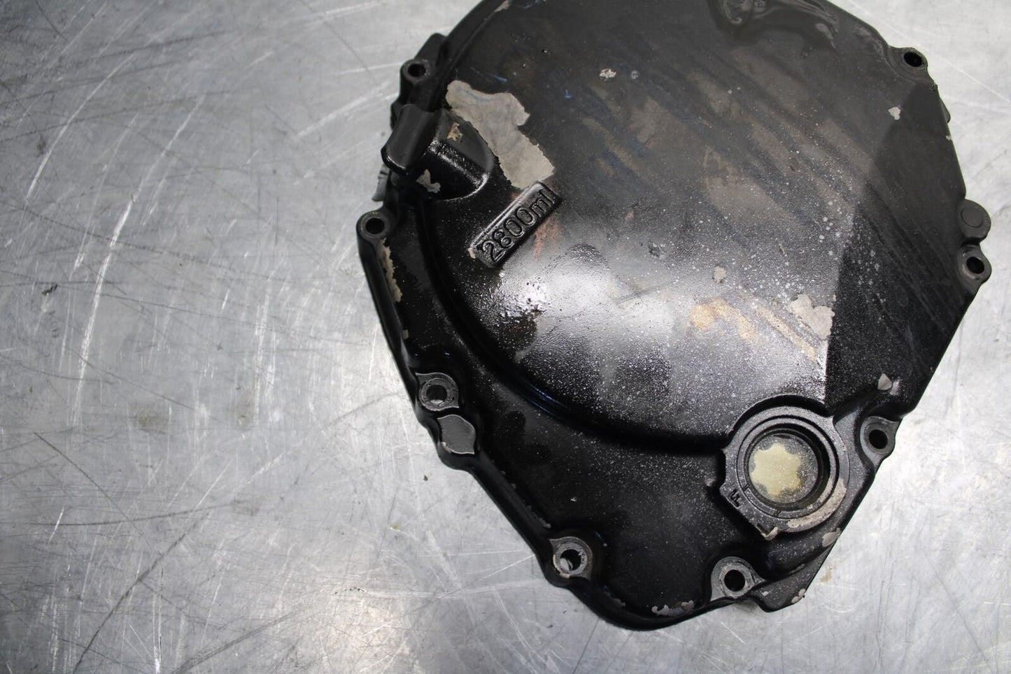 04-05 SUZUKI GSXR600 CLUTCH SIDE ENGINE MOTOR COVER 11340-35F00 BB329