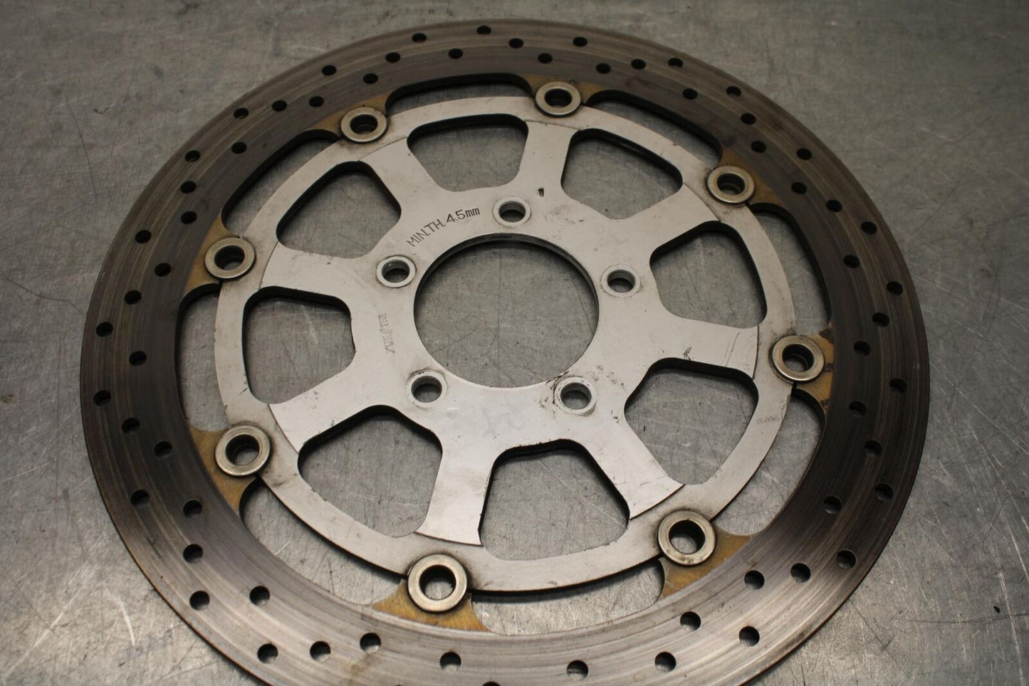 01-03 SUZUKI GSXR600 FRONT LEFT RIGHT BRAKE ROTORS DISCS BB639