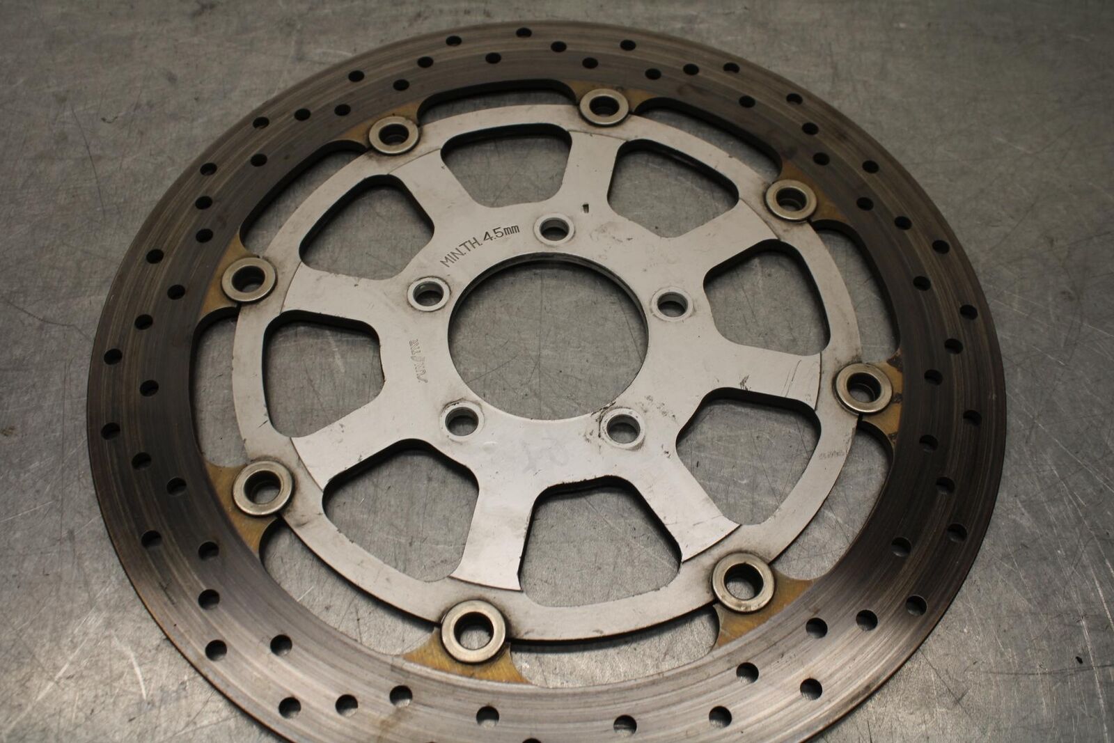 01-03 SUZUKI GSXR600 FRONT LEFT RIGHT BRAKE ROTORS DISCS BB639