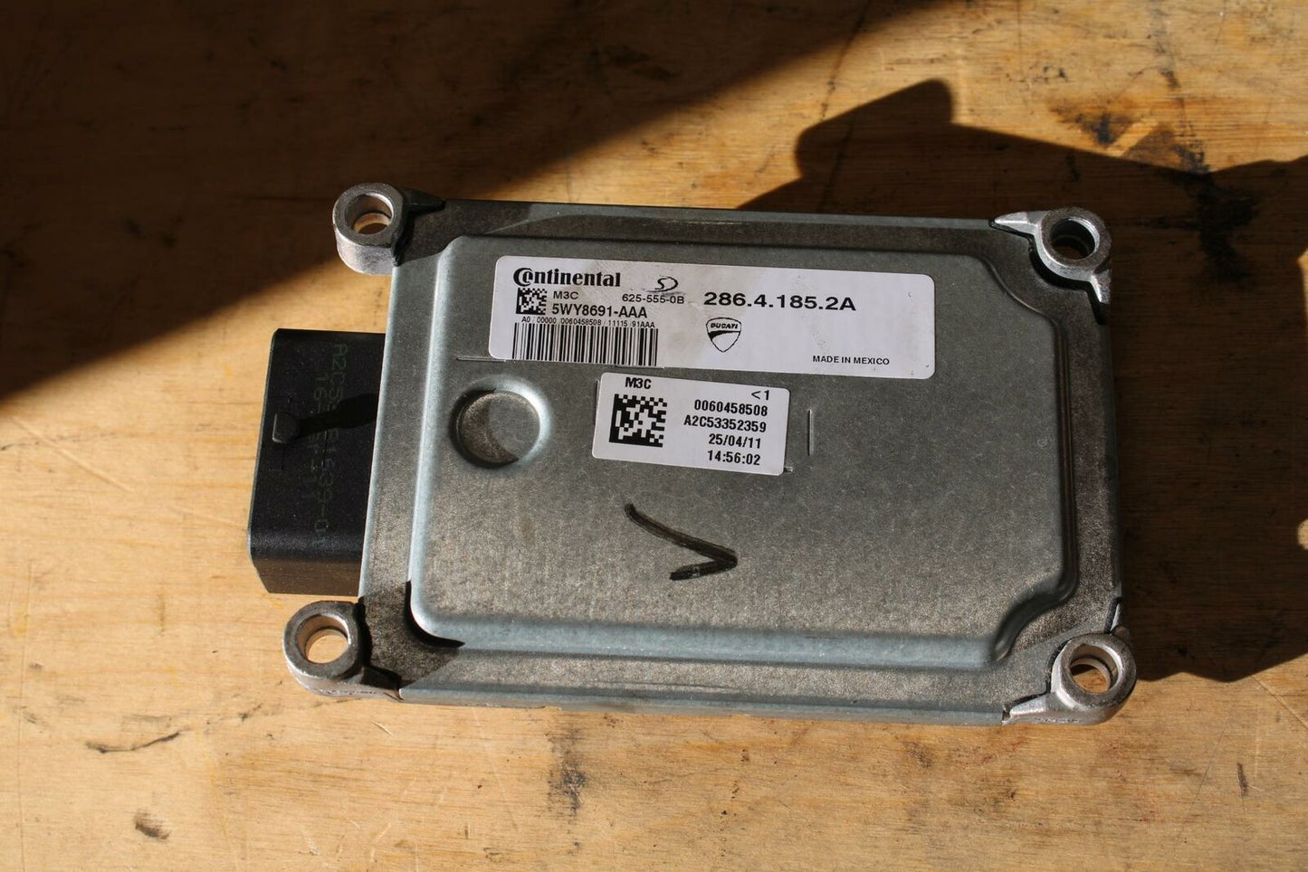 08-14 DUCATI MONSTER 696 ECU COMPUTER CONTROLLER UNIT BLACK BOX ECM CDI BB324