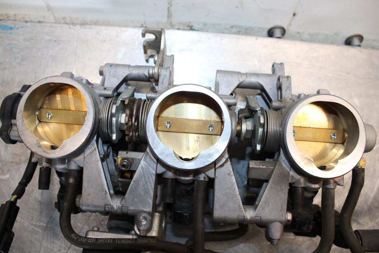 2006 Triumph Daytona 675 Triple MAIN FUEL INJECTORS / THROTTLE BODIES BB434