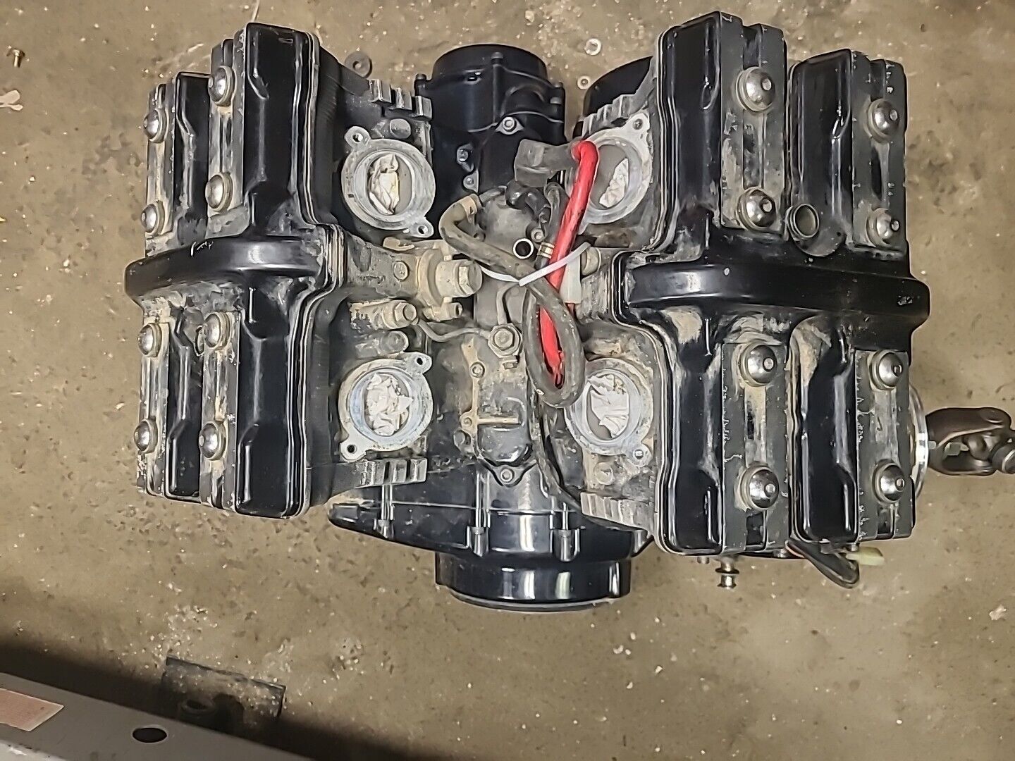 93-07 YAMAHA VMAX 1200 ENGINE MOTOR BB634