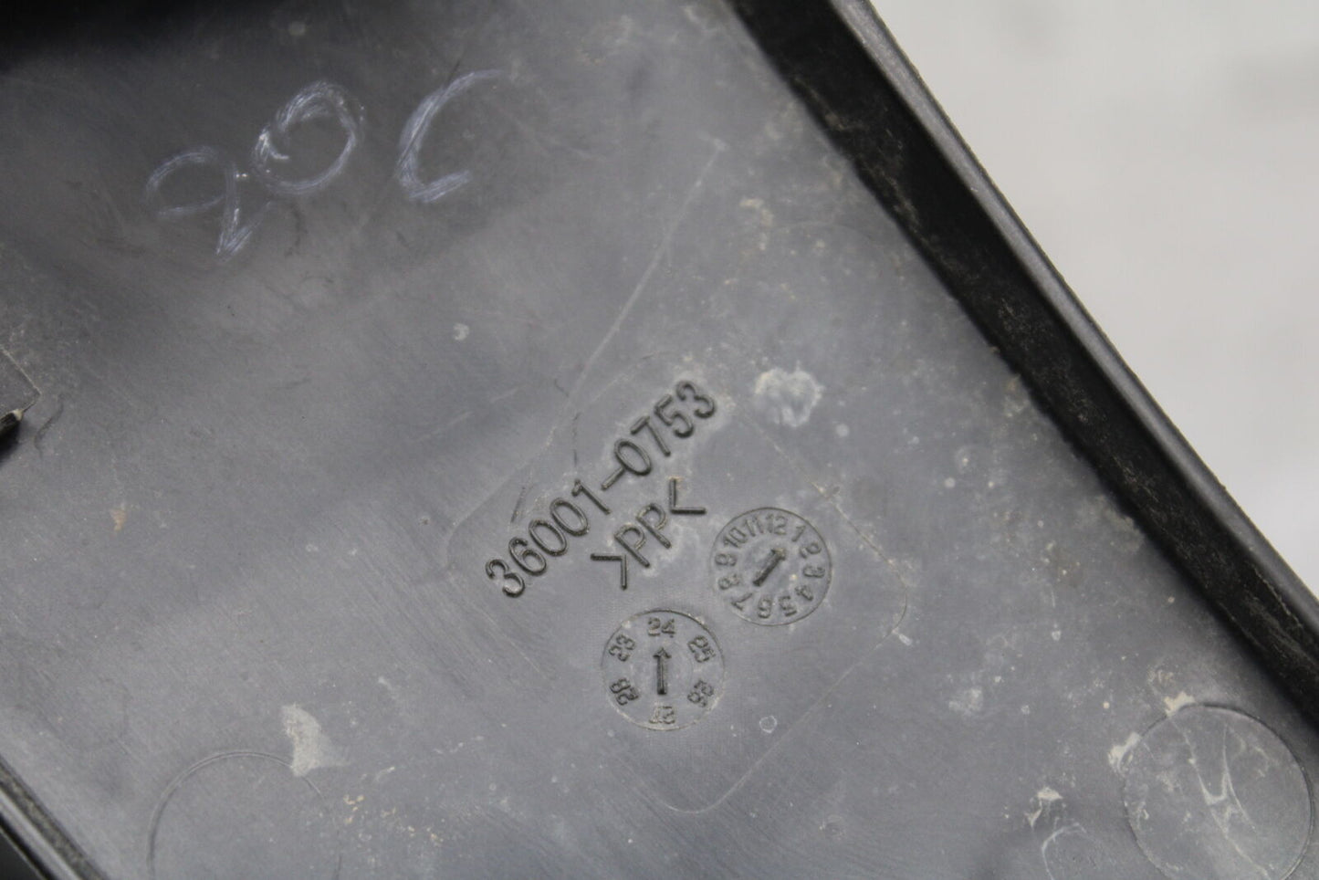 24 KAWASAKI NINJA 500 ABS FRONT UPPER FAIRING COWL PLASTIC SET PAIR BB744