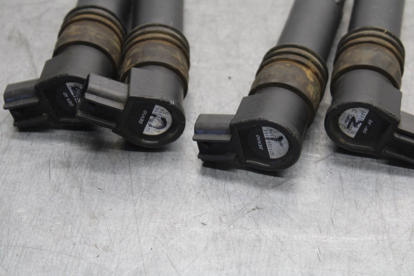 01-03 SUZUKI GSXR600 IGNITION COILS COIL SPARK PLUG CAPS 33410-35F00 BB639