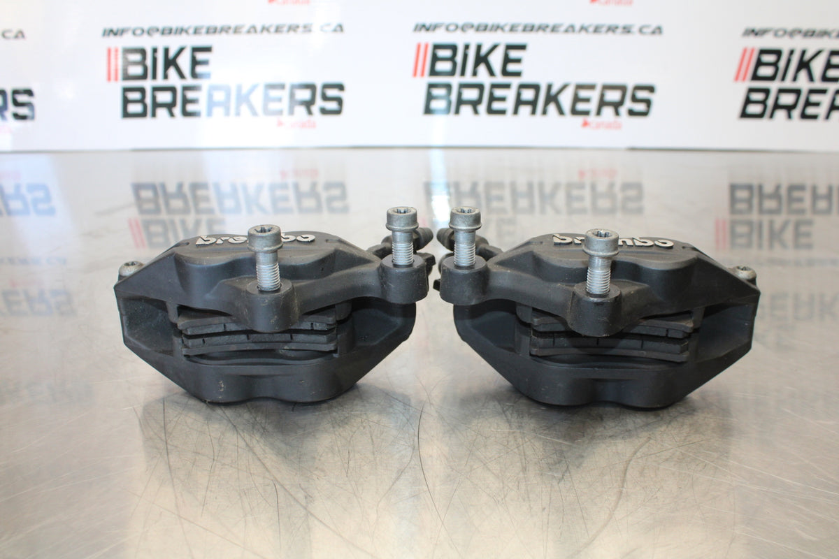06-12 BMW F800ST RIGHT LEFT FRONT BRAKE CALIPER SET PAIR CALIPERS BB144