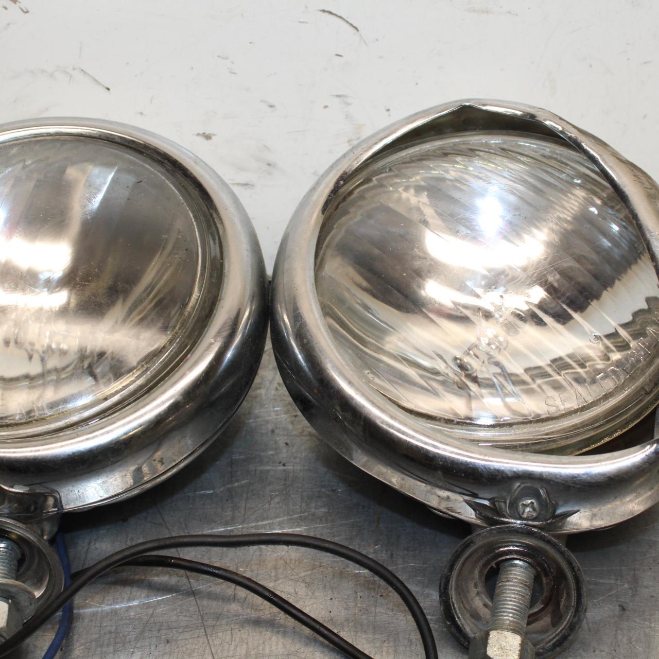 98-02 HONDA SHADOW AERO 1100 FRONT DRIVING LIGHT PAIR SET LAMP BB106