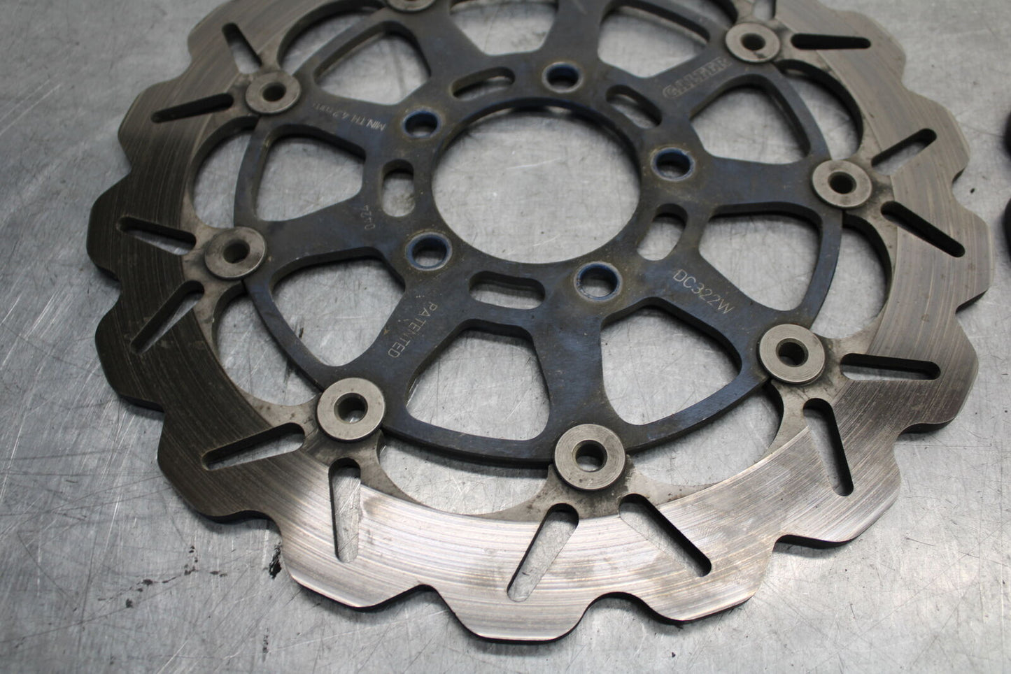 04-05 SUZUKI GSXR600 AFTERMARKET GALFER FRONT LEFT RIGHT BRAKE ROTORS DISCS BB65