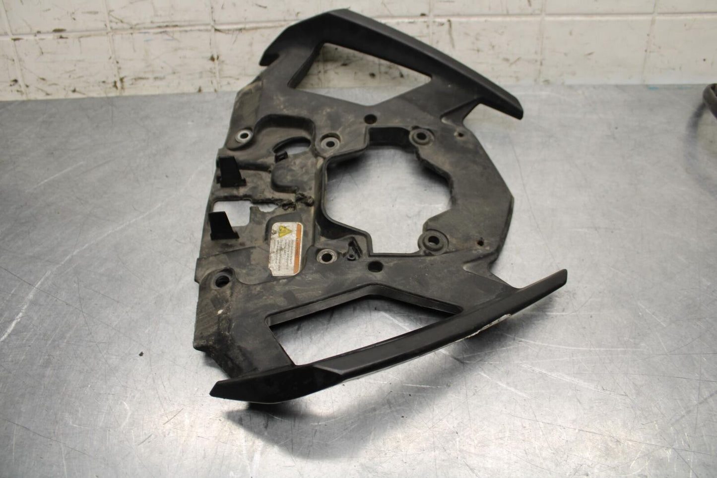 2008 Aprilia Shiver 750 SL750 PASSENGER REAR SEAT GRAB BAR HANDLE SET BB551