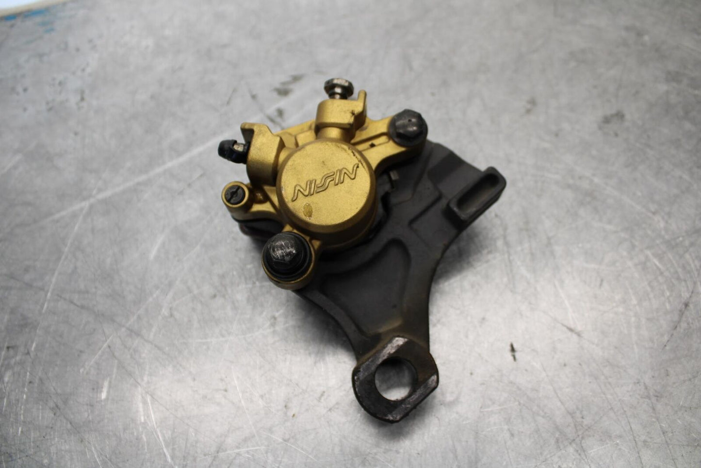 2006 Triumph Daytona 675 Triple REAR BACK BRAKE CALIPER W MOUNT BRACKET BB434