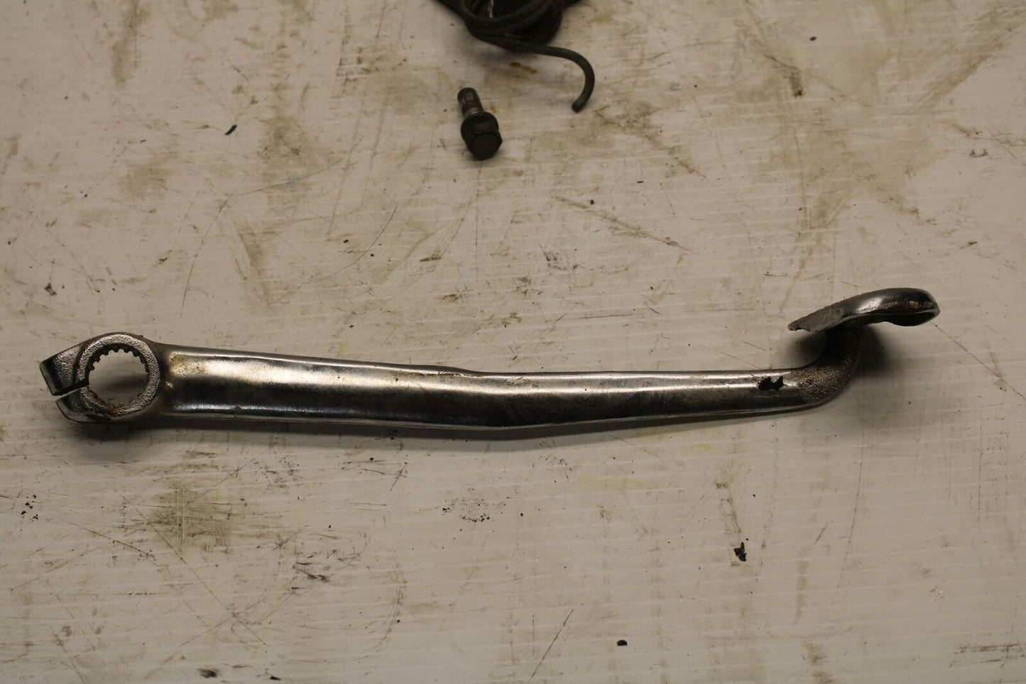 77-79 SUZUKI GS750 RIGHT REARSET BRAKE FOOT PEDAL BB258
