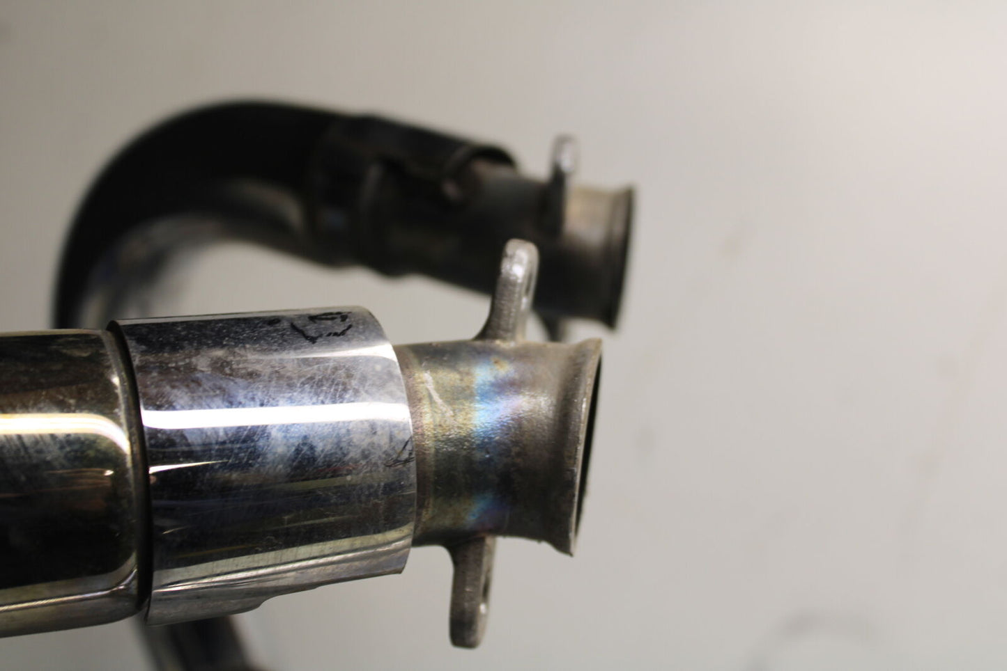 14-16 TRIUMPH AMERICA LT FULL EXHAUST HEADERS SILENCER PIPE BB720
