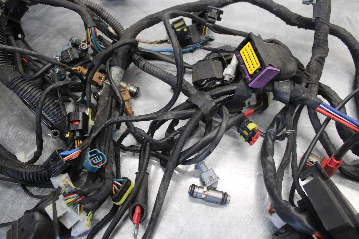 2010 Aprilia RSV1000R MAIN ENGINE WIRING HARNESS MOTOR WIRE LOOM BB513