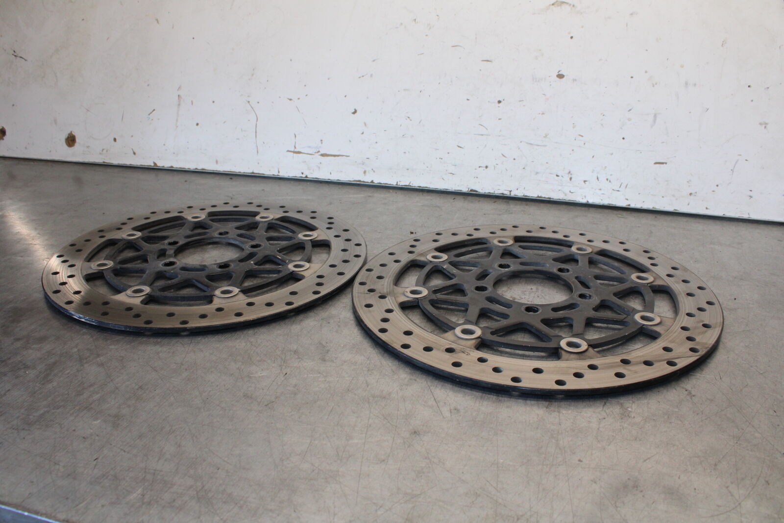 03-07 SUZUKI SV1000S FRONT LEFT RIGHT BRAKE ROTORS DISCS BB657