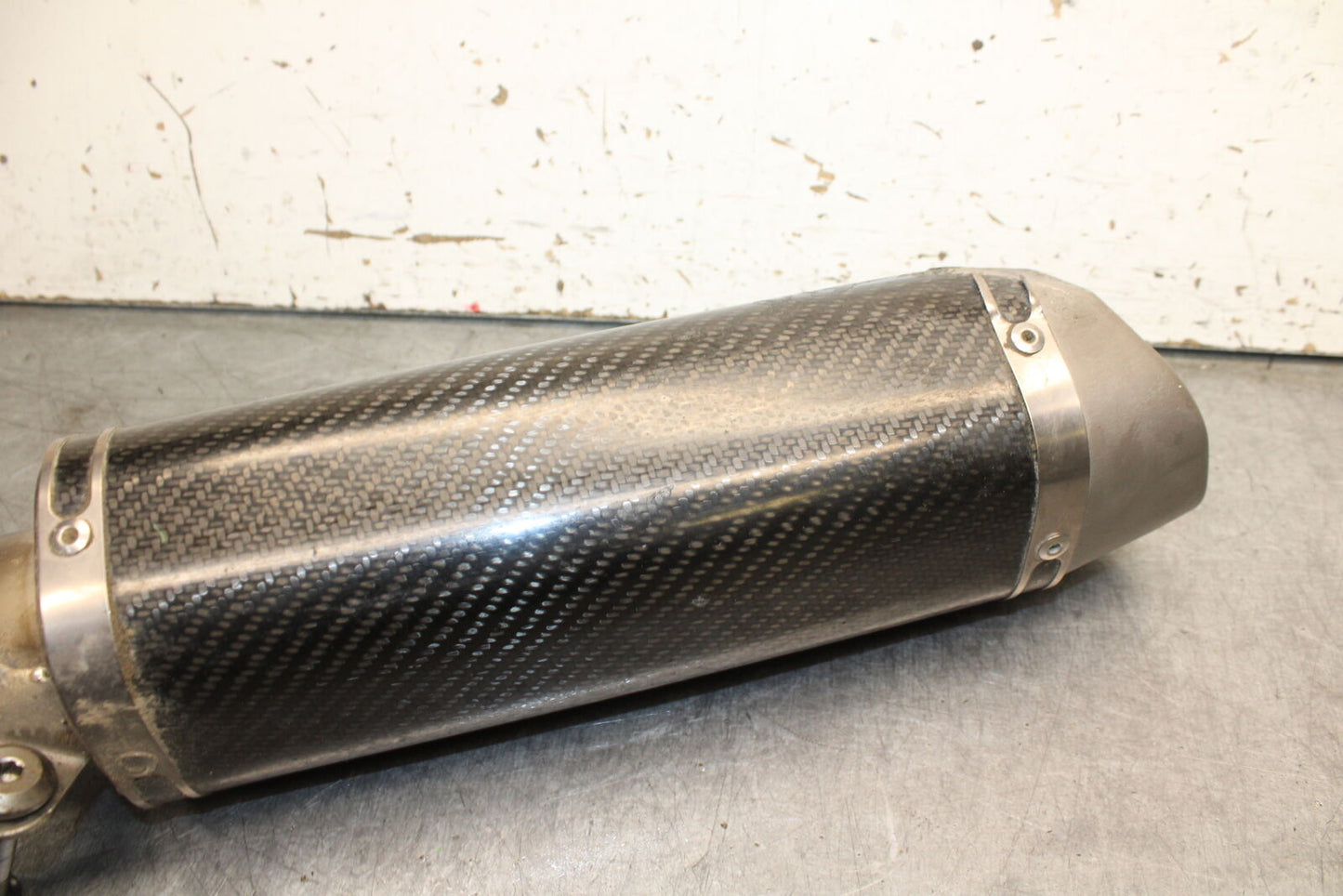 24-25 KAWASAKI NINJA ZX6R GRAVES EXHAUST PIPE MUFFLER SLIP ON CAN SILENCER BB726