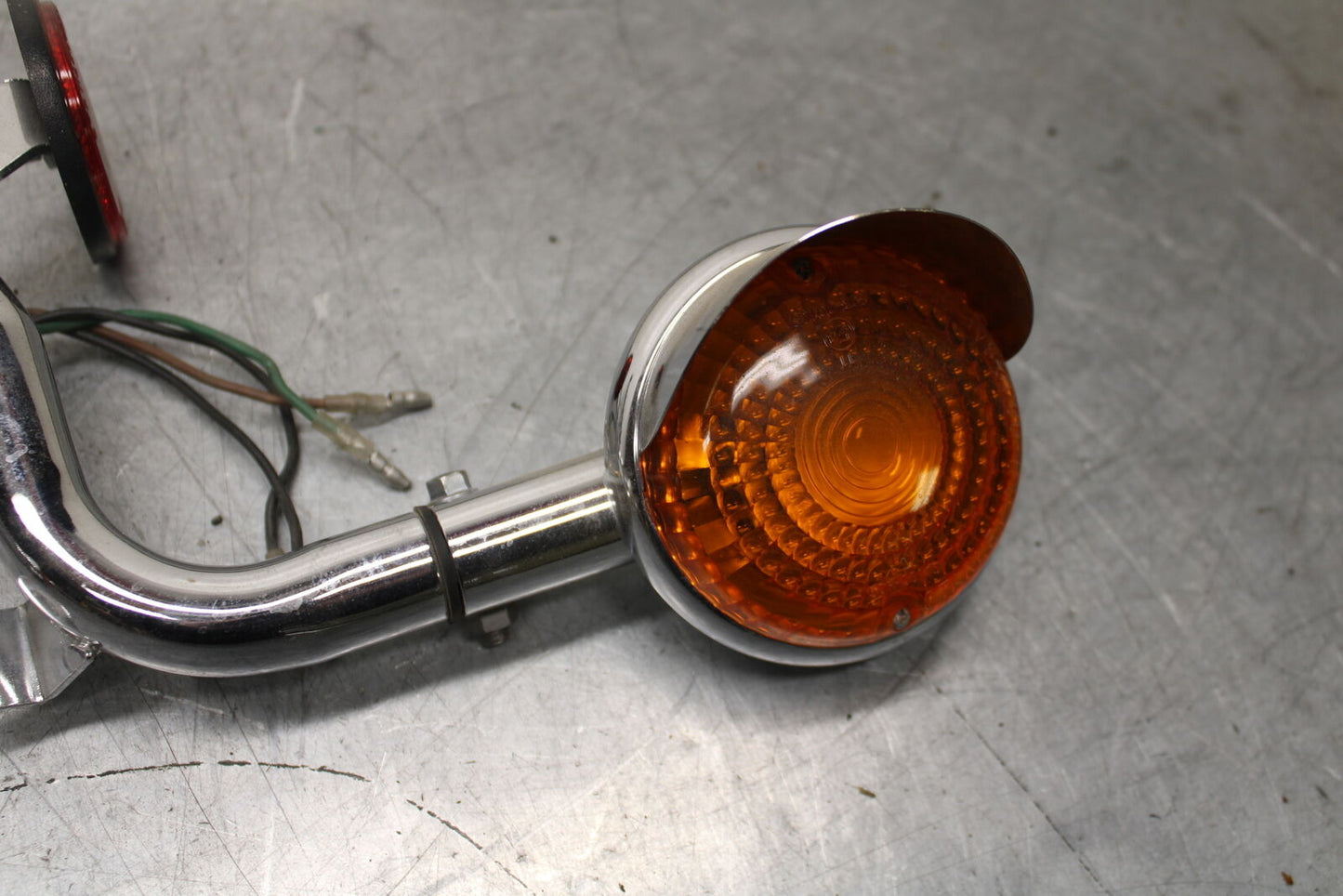 99-00 YAMAHA V STAR 1100 REAR LEFT RIGHT TURN SIGNALS LIGHT INDICATORS BB711