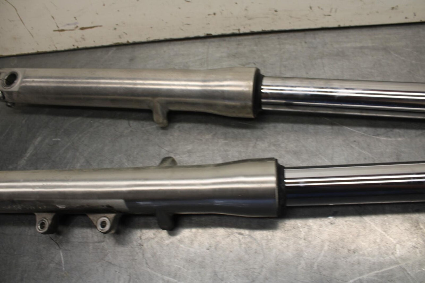 01-02 HONDA SHADOW SPIRIT 750 FRONT FORKS SHOCK SUSPENSION SET PAIR BB632
