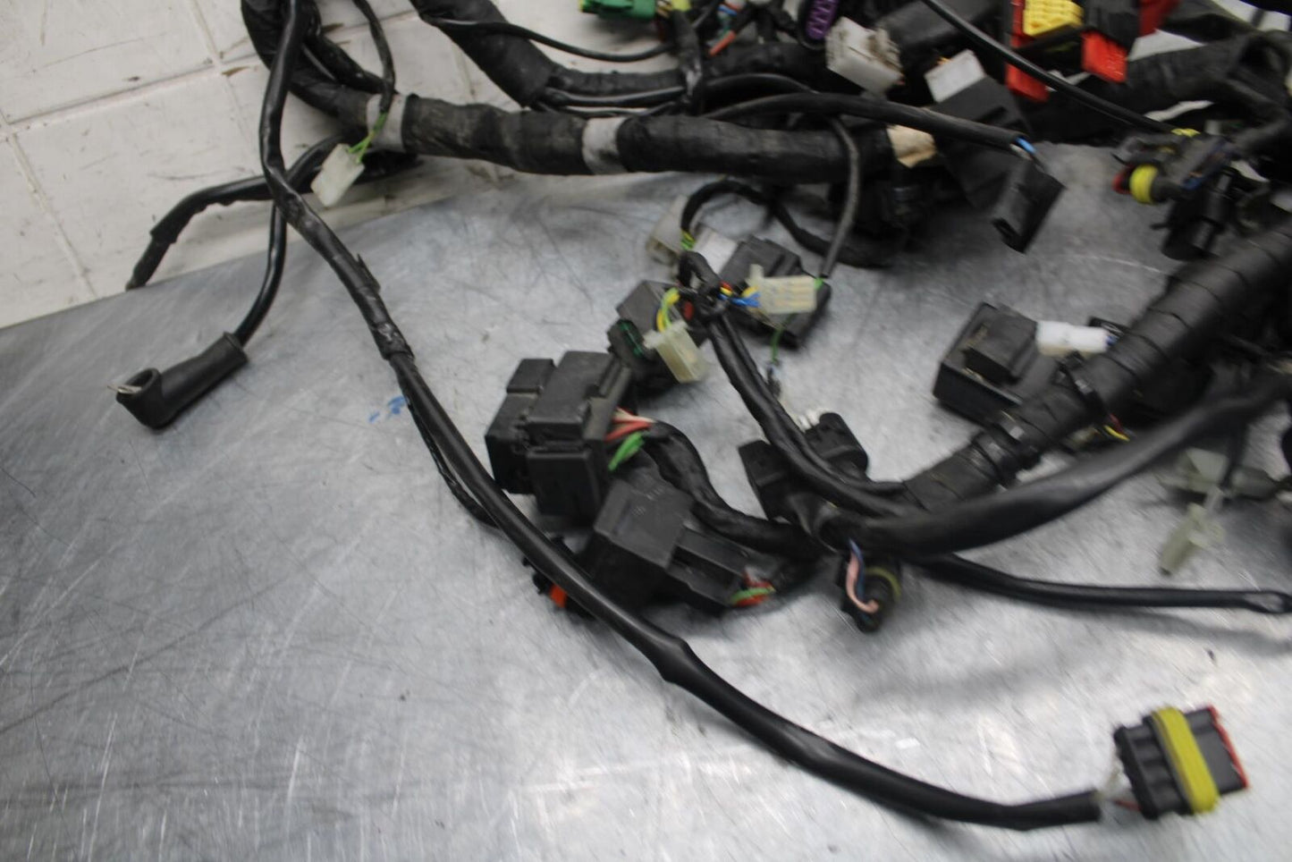 2009 Aprilia Shiver 750 SL750 MAIN ENGINE WIRING HARNESS MOTOR WIRE LOOM BB506