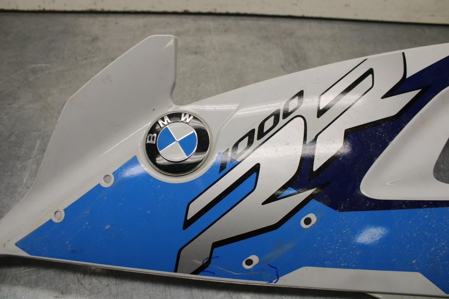 21-23 BMW BMW M1000RR LEFT FRONT UPPER NOSE FAIRING COWL SHROUD BB623