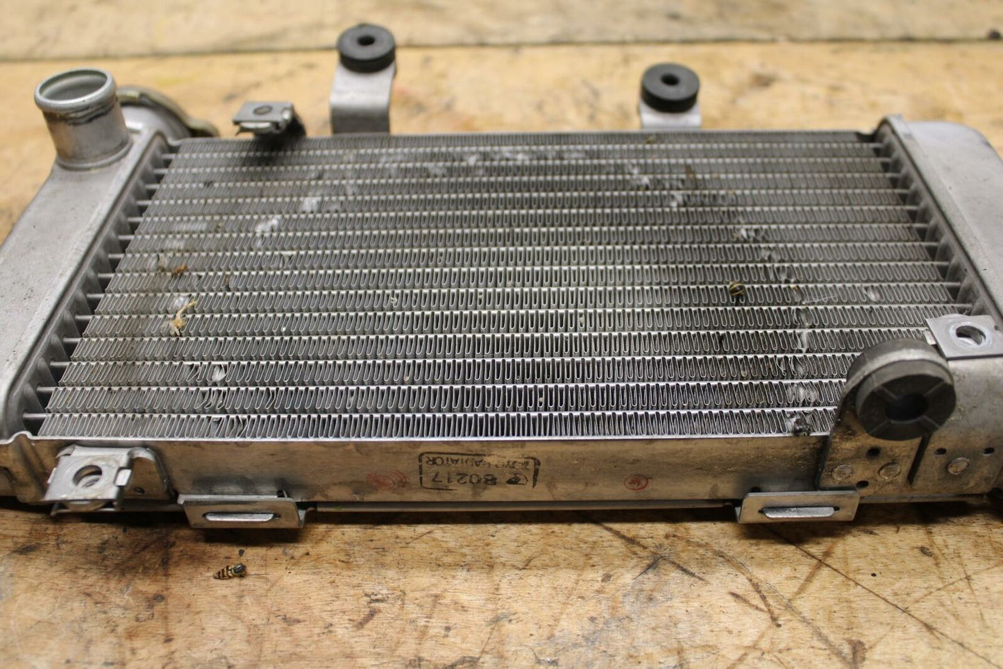 98-05 HONDA SUPER HAWK 1000 VTR1000F LEFT ENGINE RADIATOR MOTOR COOLER BB341