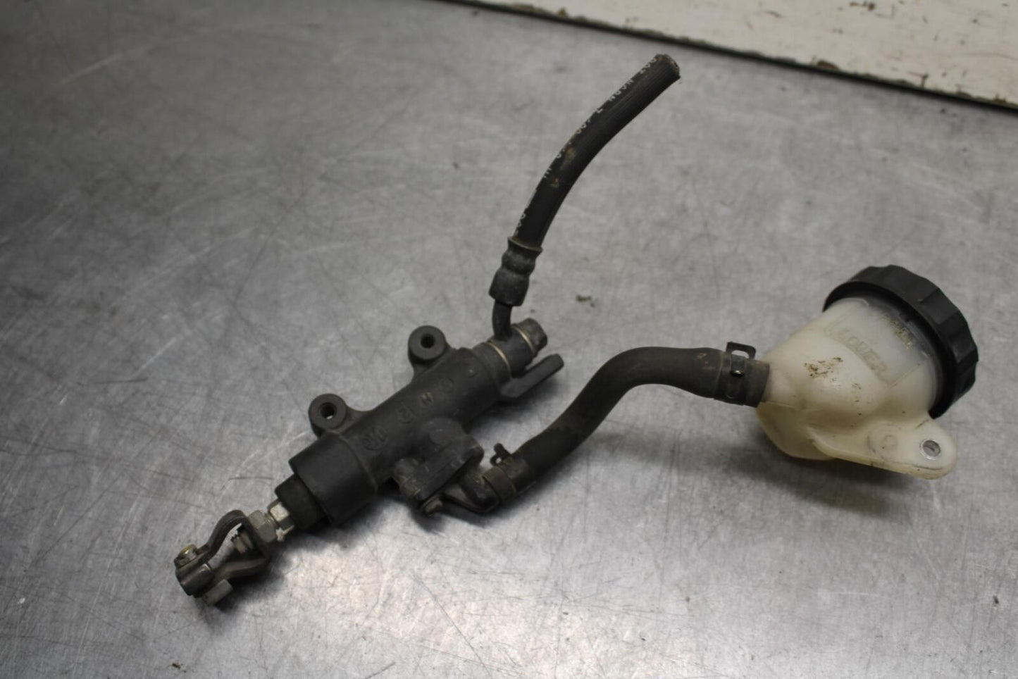 2008 Honda CBF1000 REAR BACK BRAKE MASTER CYLINDER W RESERVOIR BB641