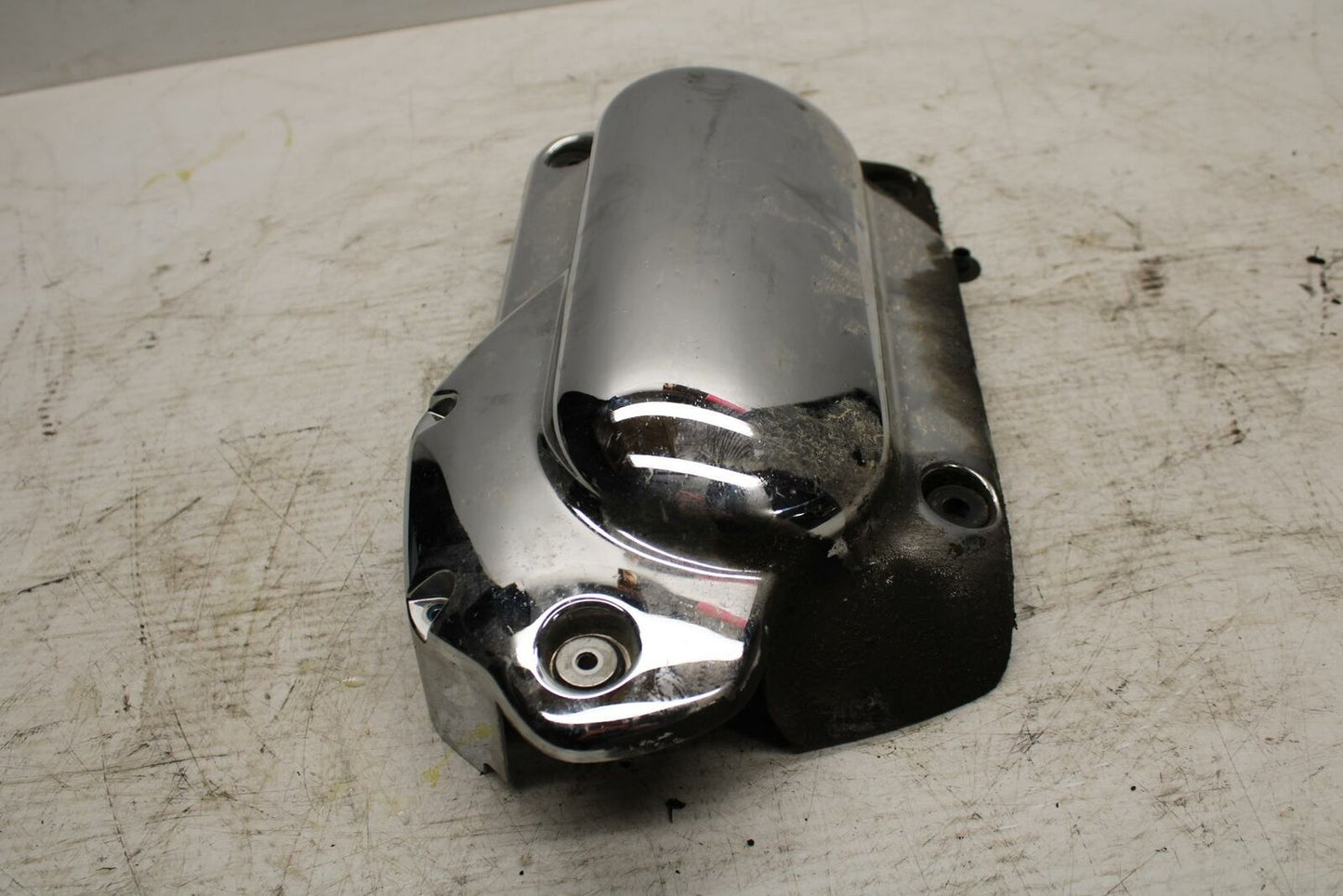 02-03 YAMAHA V STAR 1100 ENGINE SHAFT CHROME COVER BB308