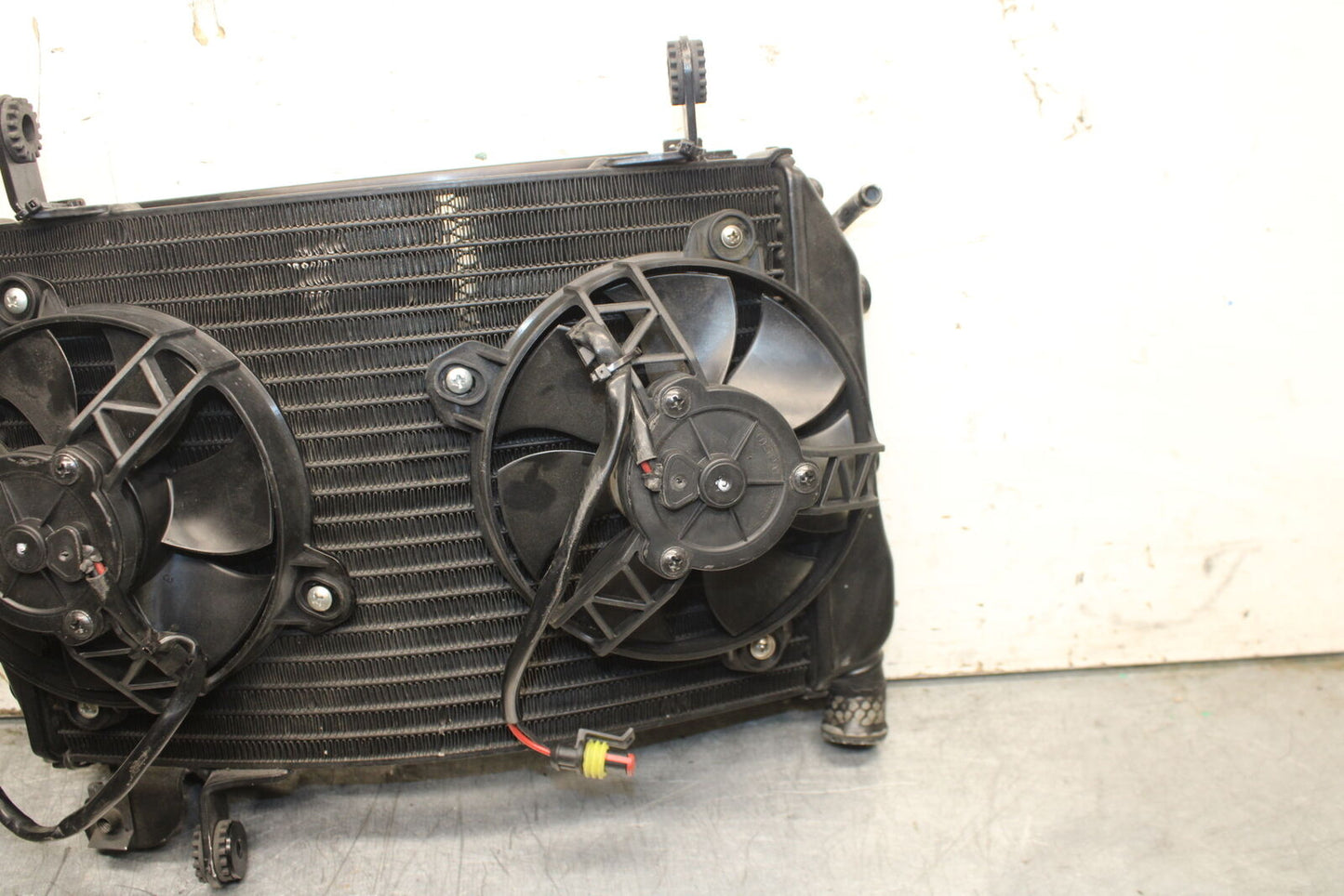 12-13 DUCATI STREETFIGHTER 848 ENGINE RADIATOR MOTOR COOLER SET PAIR BB705