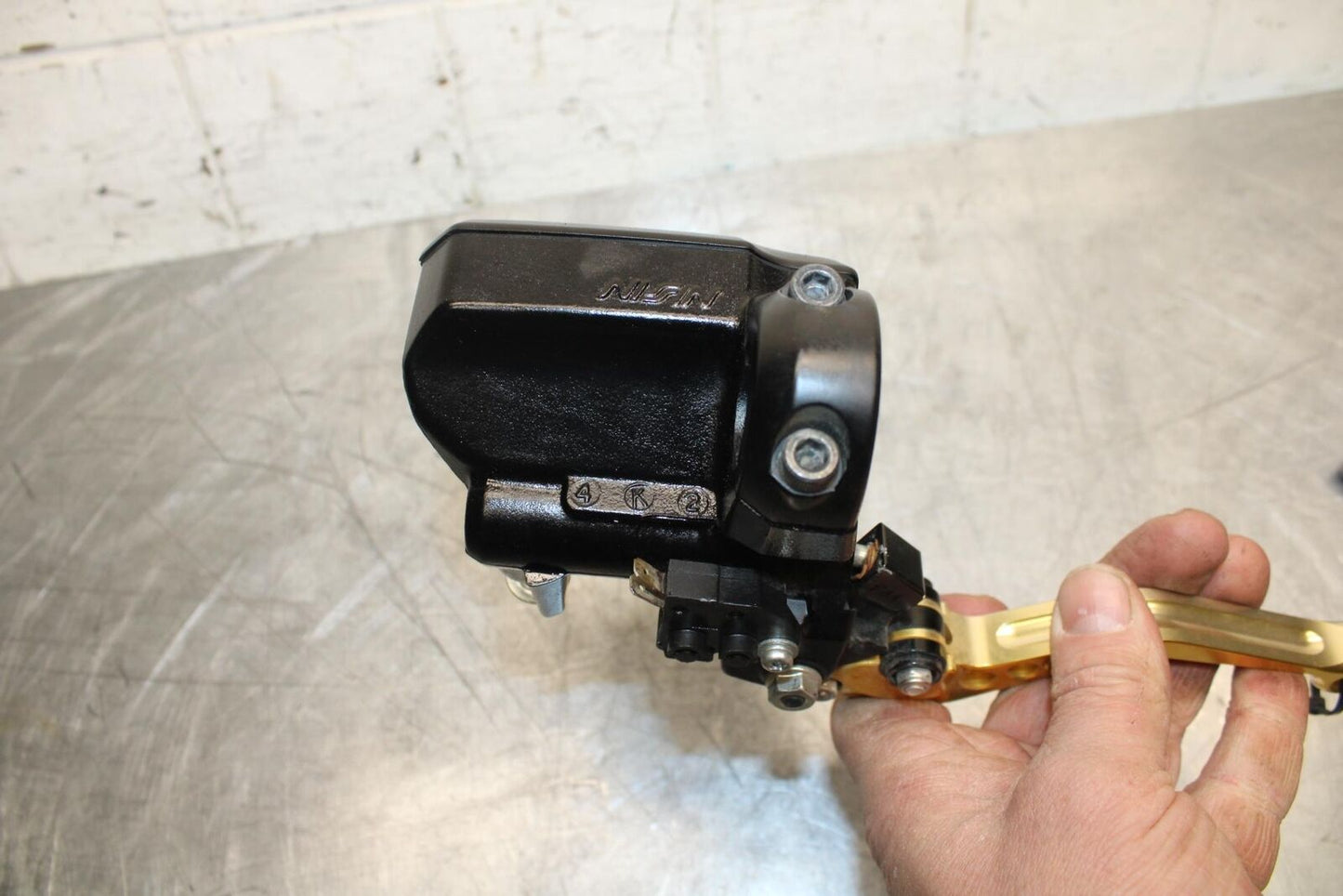 15-17 KAWASAKI EX 650 NINJA EX650 ABS FRONT BRAKE MASTER CYLINDER w/ LEVER BB494