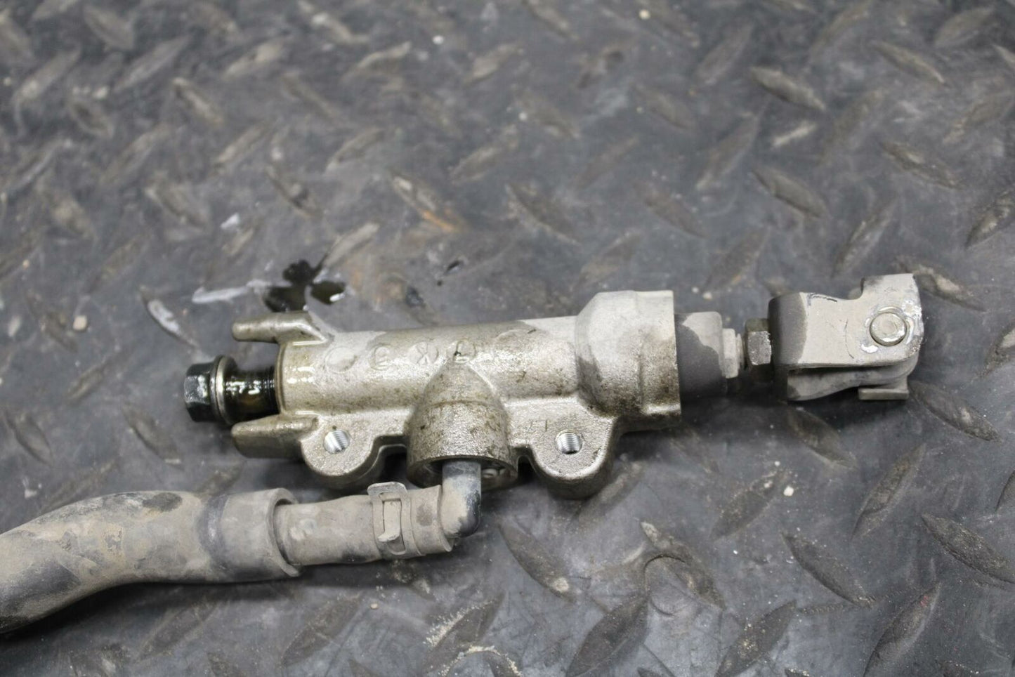 98 HONDA CBR600F3 REAR BACK BRAKE MASTER CYLINDER W RESERVOIR BB201