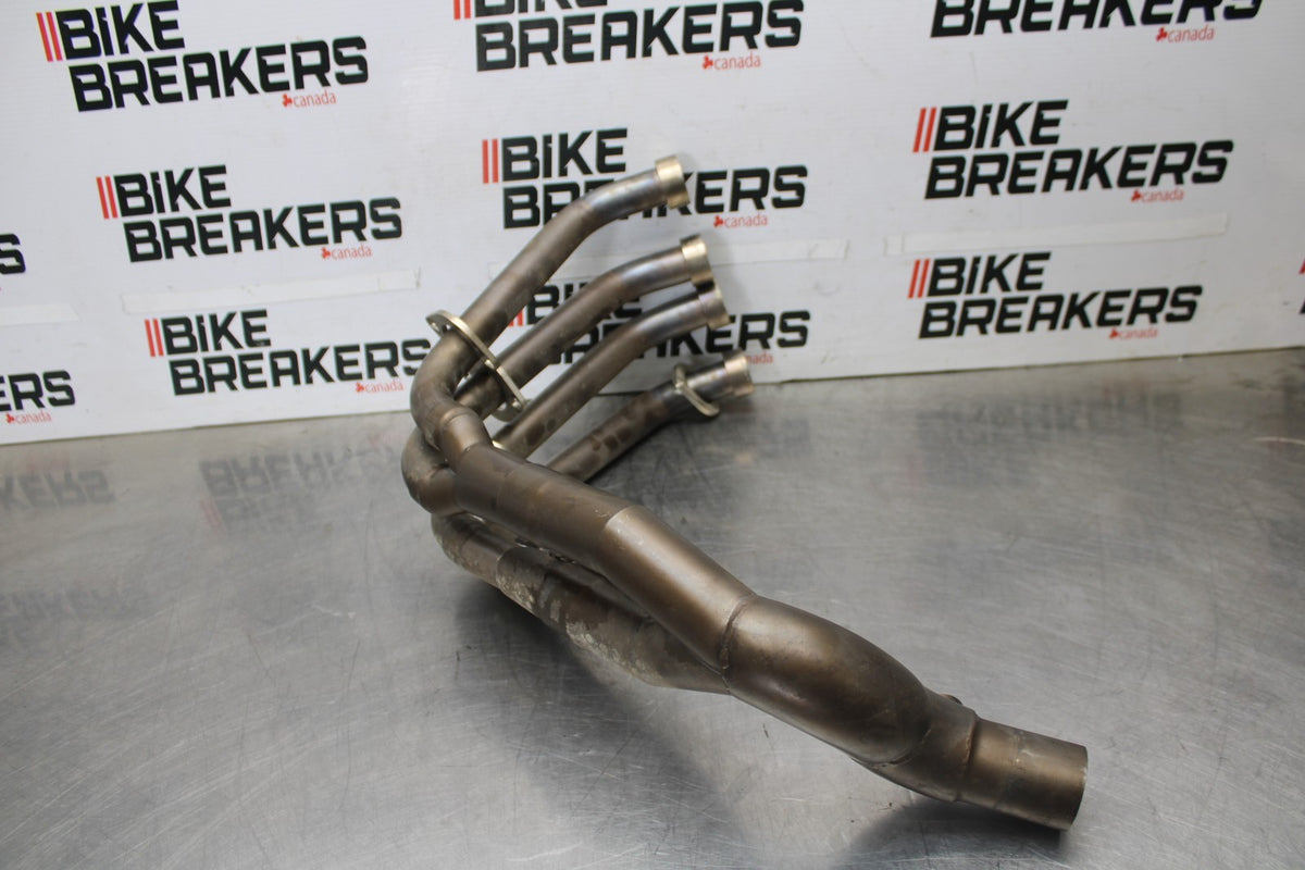17 YAMAHA YZF R6 EXHAUST HEADER PIPES MANIFOLD BB922