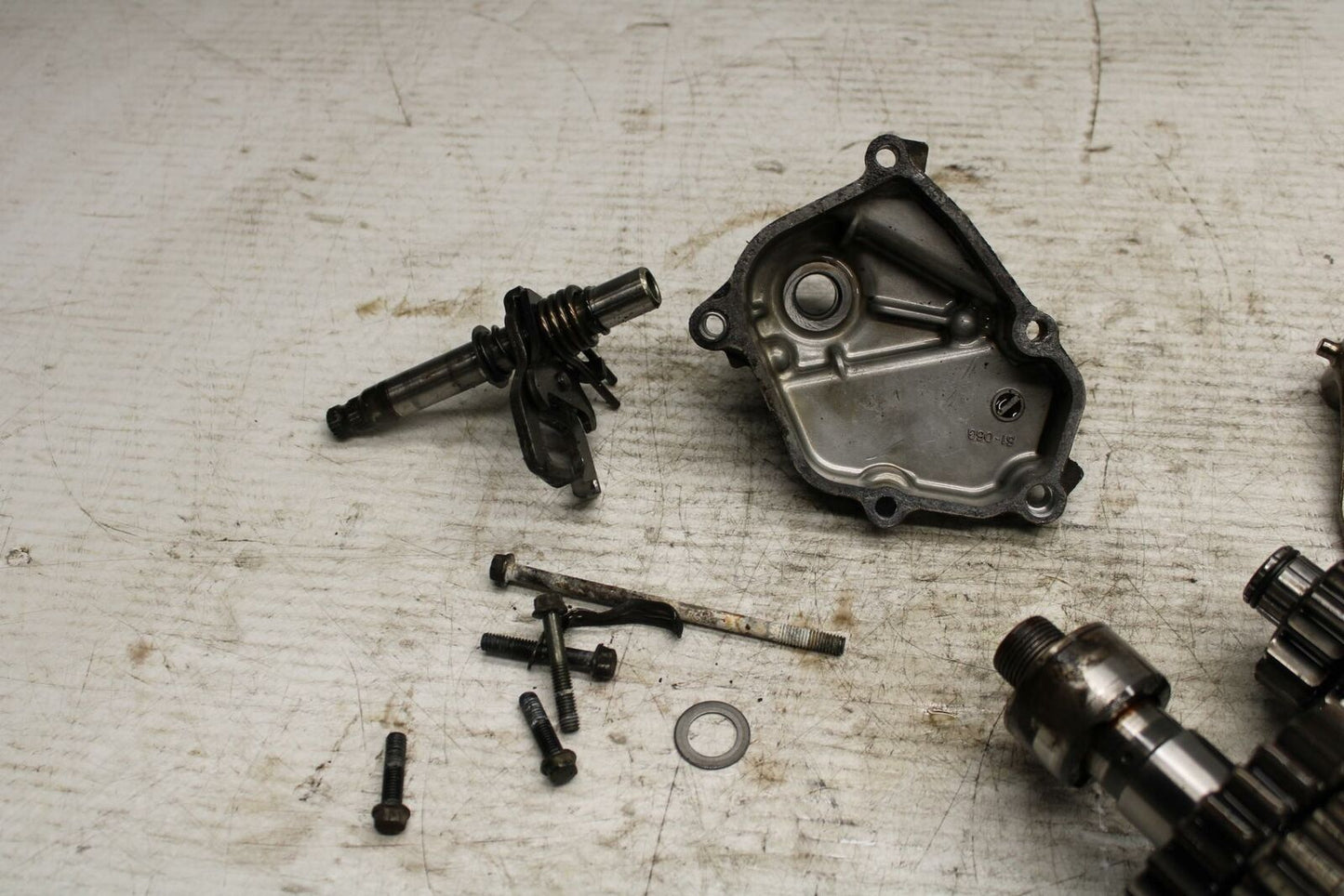 03-05 SUZUKI SV1000 ENGINE MOTOR TRANSMISSION TRANNY GEARS BB296